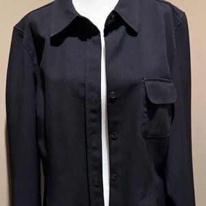 Black Button-Up Shirt